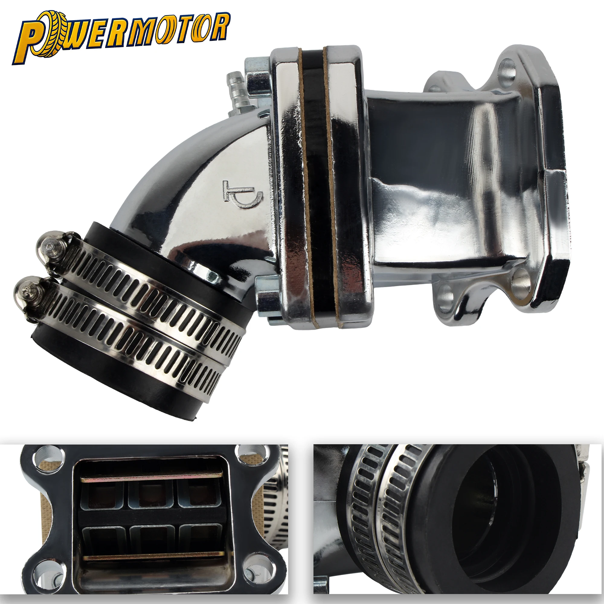 

Motorcycle High Performance Racing Intake Manifold For DIO CX ZX SE50 SK50 SA50 Elite AF18 AF27 AF28 50cc 2T Scooter Inlet Pipe