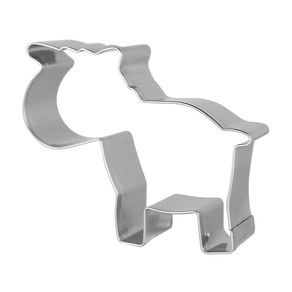 

4 Pcs Zebra Biscuit Mold Cake Baking Molds Stainless Steel Shape Cookie Cutter Fruit Stencils