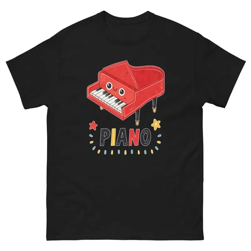 Piano Musical Instrument Illustration T Shirt