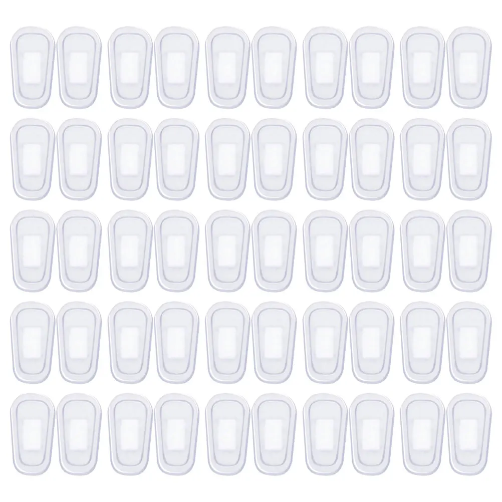 

25 Pairs Glasses Nose Pads Eye Replacement Covers for Soft Eyeglasses Anti Slip