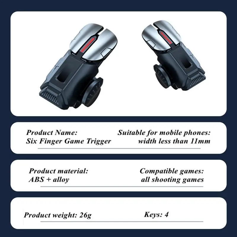 المحمول الزناد 2 قطعة وحدات تحكم المحمول الهاتف الذكي لعبة عصا التحكم الحساسة تحكم المقود للرجال النساء الهاتف المحمول