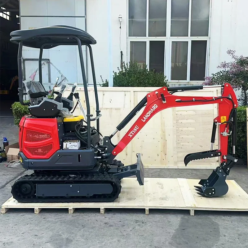 2 طن أدوات حفارة الزراعة حفارة صغيرة Euro5 EPA Kubota حفارة للاستخدام المنزلي مع أجزاء المسار 1.3 طن حفار صغير مخصص
