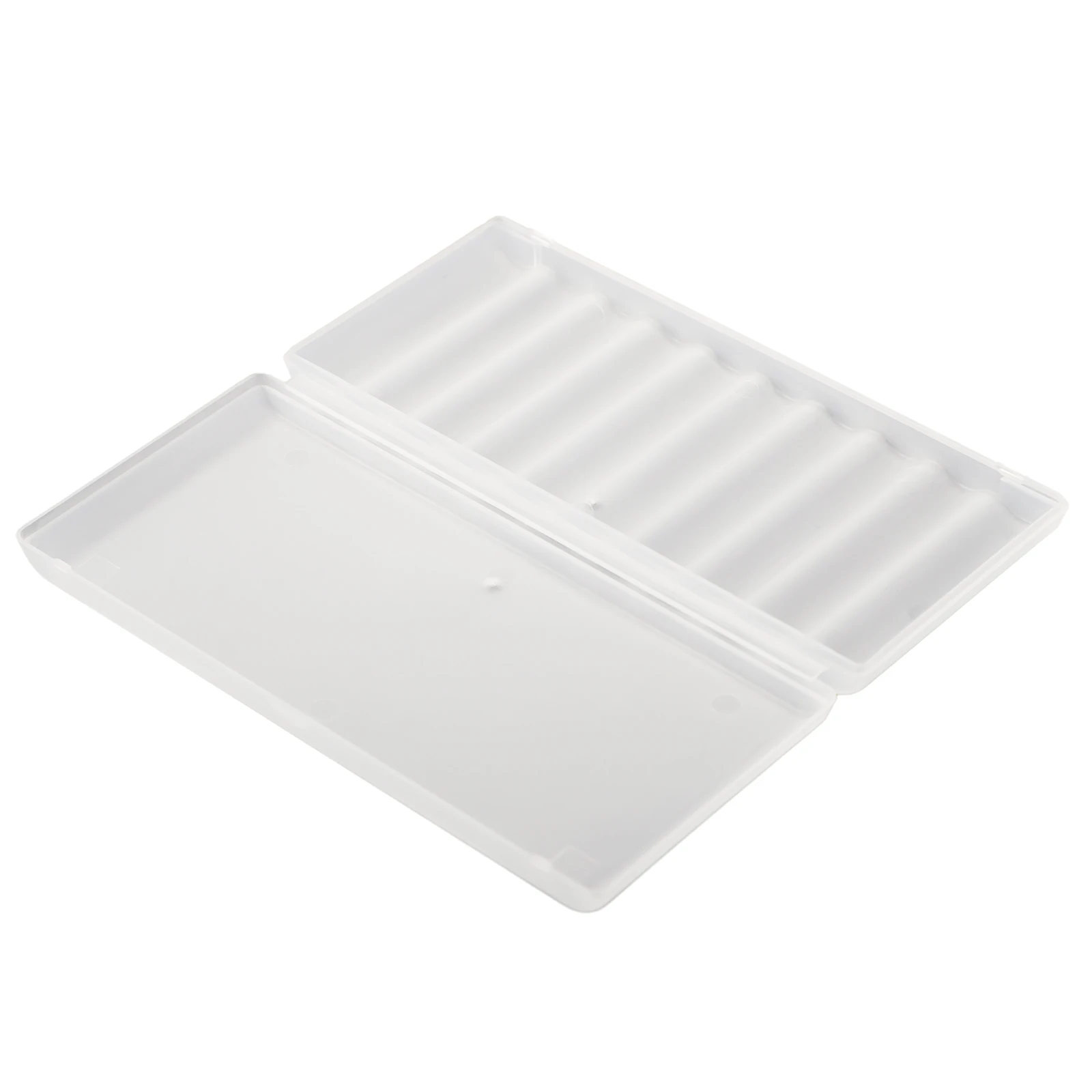 Hard-Shell PP Battery Case for 10 AA or 10 AAA Batteries Featuring Molded Construction Stability and Repeated Use