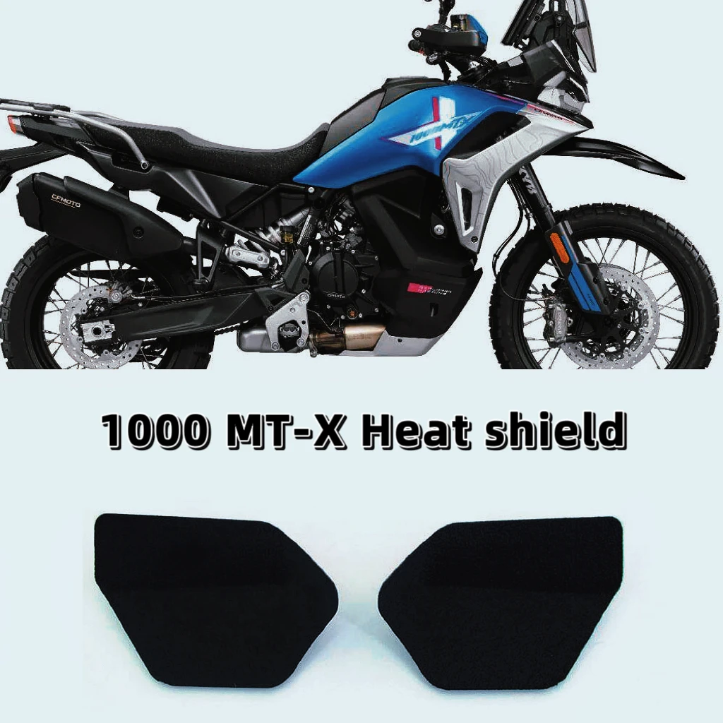 Deflectores de Aire para Radiador de Motocicleta CF-MOTO 1000 MT-X 1000MTX 1000MT X, Deflector de Calor, Carenado Lateral, Deflector de Motor