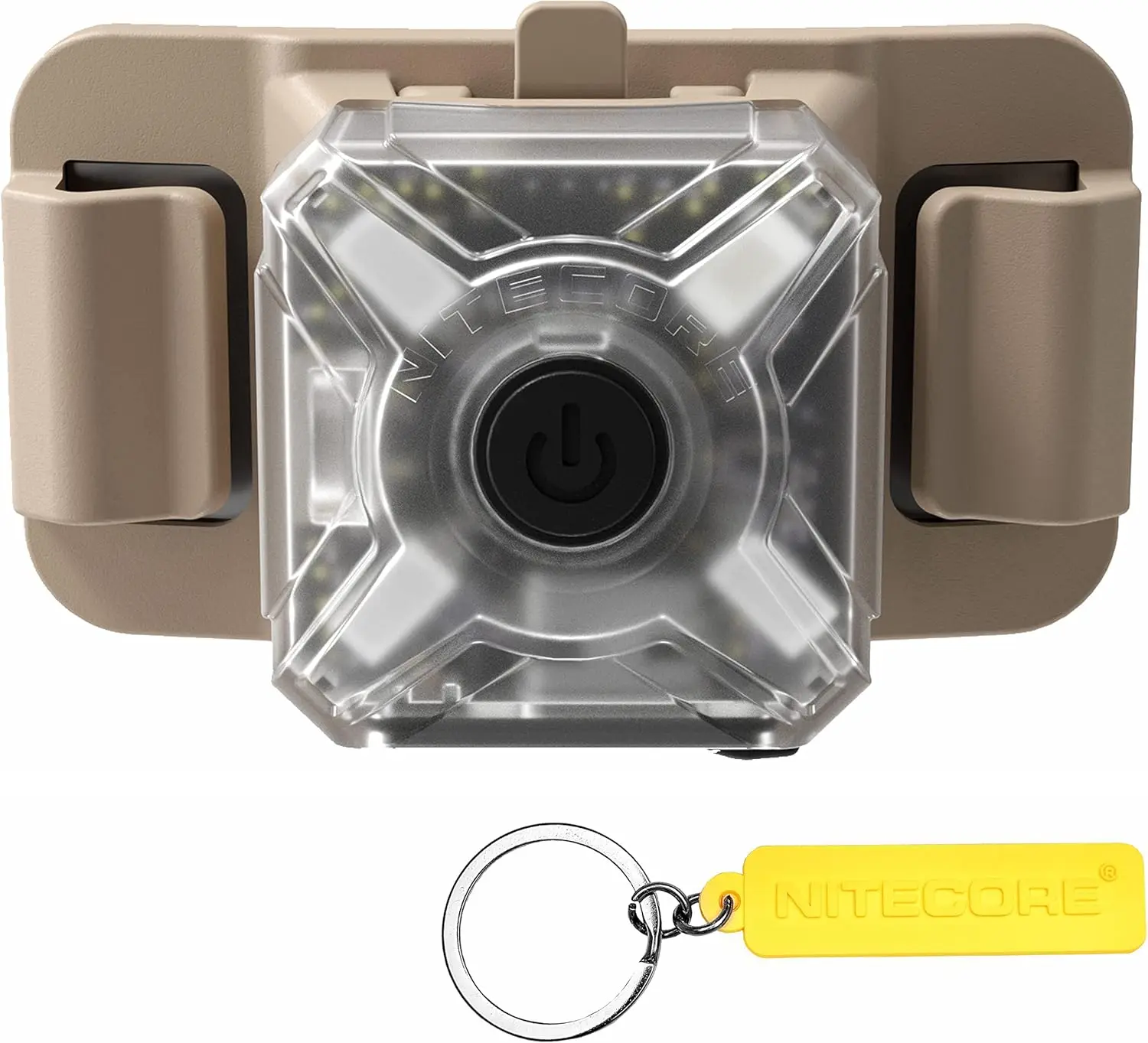 

NU06MI 4-Light IR Tactical Headlamp USB-C with Attachments for ARC Rail/Magnetic/MOLLE