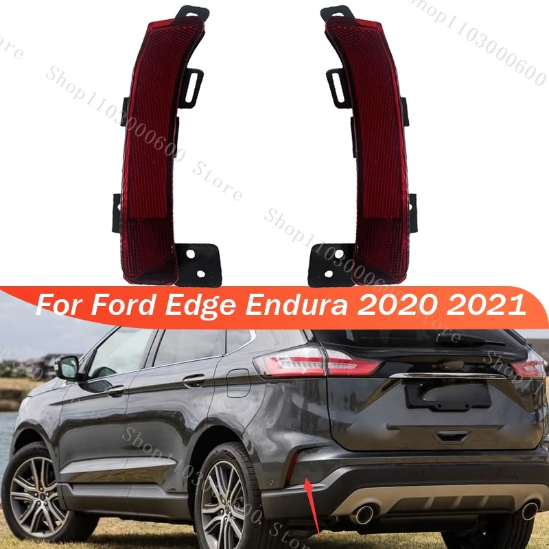 For Ford Edge Endura 2020 2021 Car Reflector Stop Light Fog Light Rear Fog Light Foglamp Brake Lamp Warning Lamp Taillight