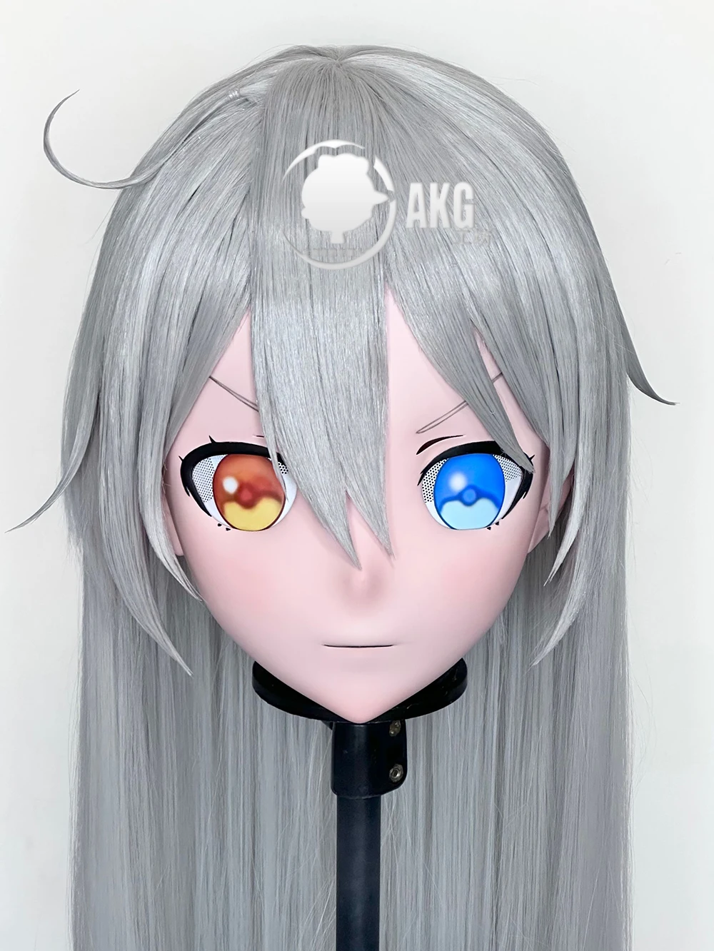 

(AL98) Customize Character Crossdress Female/Girl Resin Half/ Full Head With Lock Cosplay Japanese Anime Game Role Kigurumi Mask