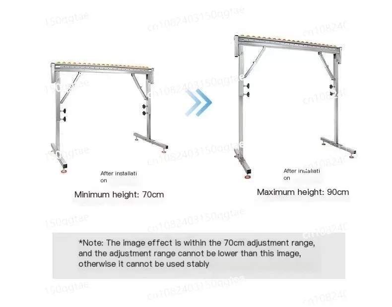 2023 Folding Fluent Strip Support Frame, Large Plate Carrying Conveying Device Saw Table Drag Table Auxiliary Pulley Support