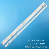 LED strip for SUPRA STV-LC32440WL STV-LC32T900WL HK315D07P-ZC14A-03 671-315D3-21401 HKC H32PB5000 H32PA3100 V320BJ7-PE1