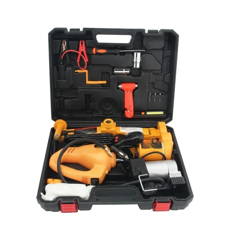 Portable Electric Hydraulic Car Jack Car Jacks Auto Lift Repair Tools Tire Inflator Repair Lift Tool