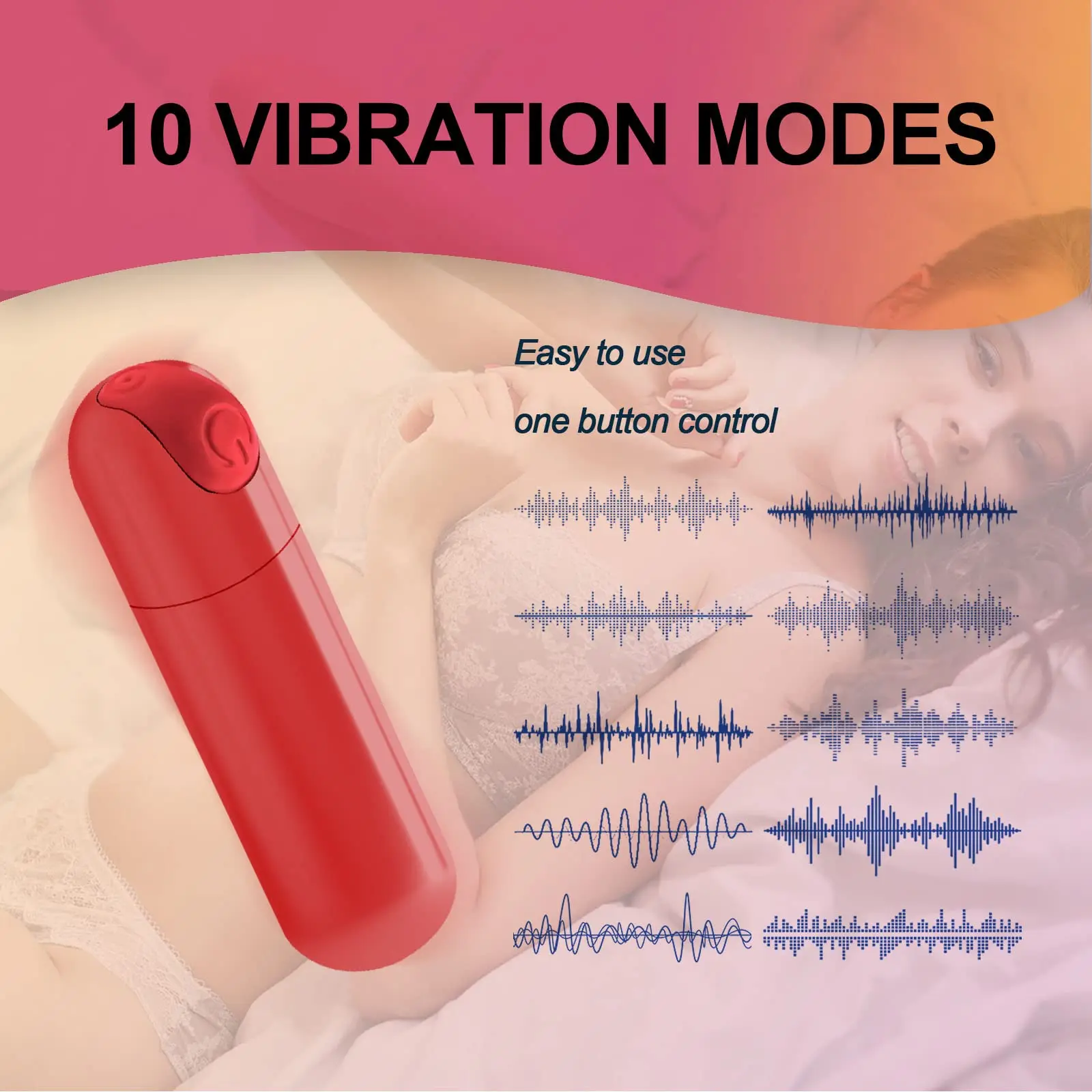 Vibrador de bala para clítoris y pezón de punto G, consoladores de punto G, estimulador de clítoris, 10 modos, vibrador de juguete sexual para adultos, señora
