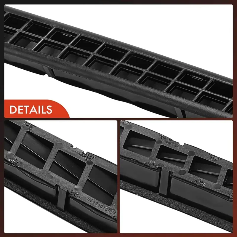 Well Car Rear Side Hardtop Exhaust Vent For Jeep Wrangler TJ 1997-2002 Hard Top Door Exhaust Air Vent