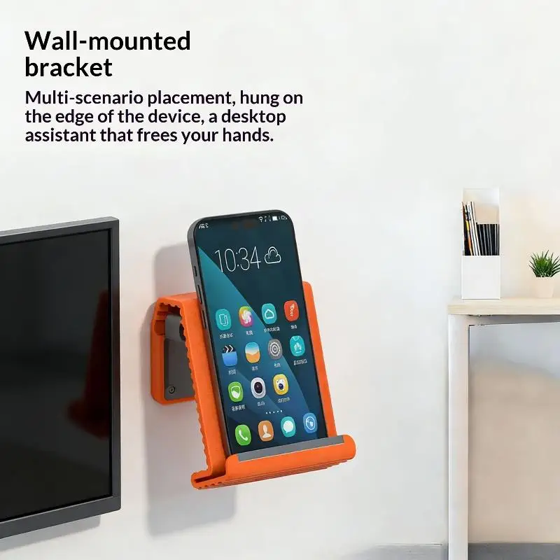 Foldable Silicone Phone Tablet Stand Flexible Adjustable Universal Desktop Holder For Laptop Bed Office Travel