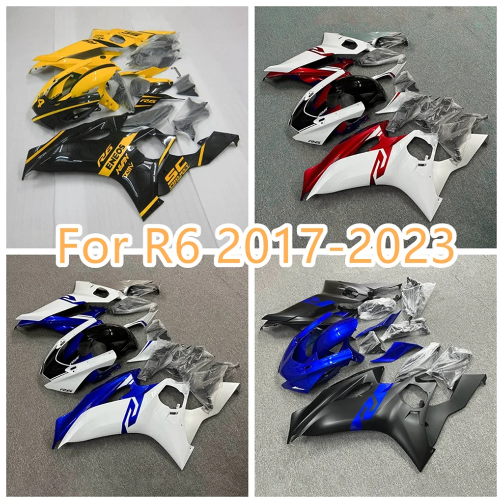 

Полностью обтекатель Prime YZFR6 2017 2018 2019 2023 настраиваемый корпус для дорожного гоночного мотоцикла для YAMAHA YZF R6 17 18 19 20 21 22 23