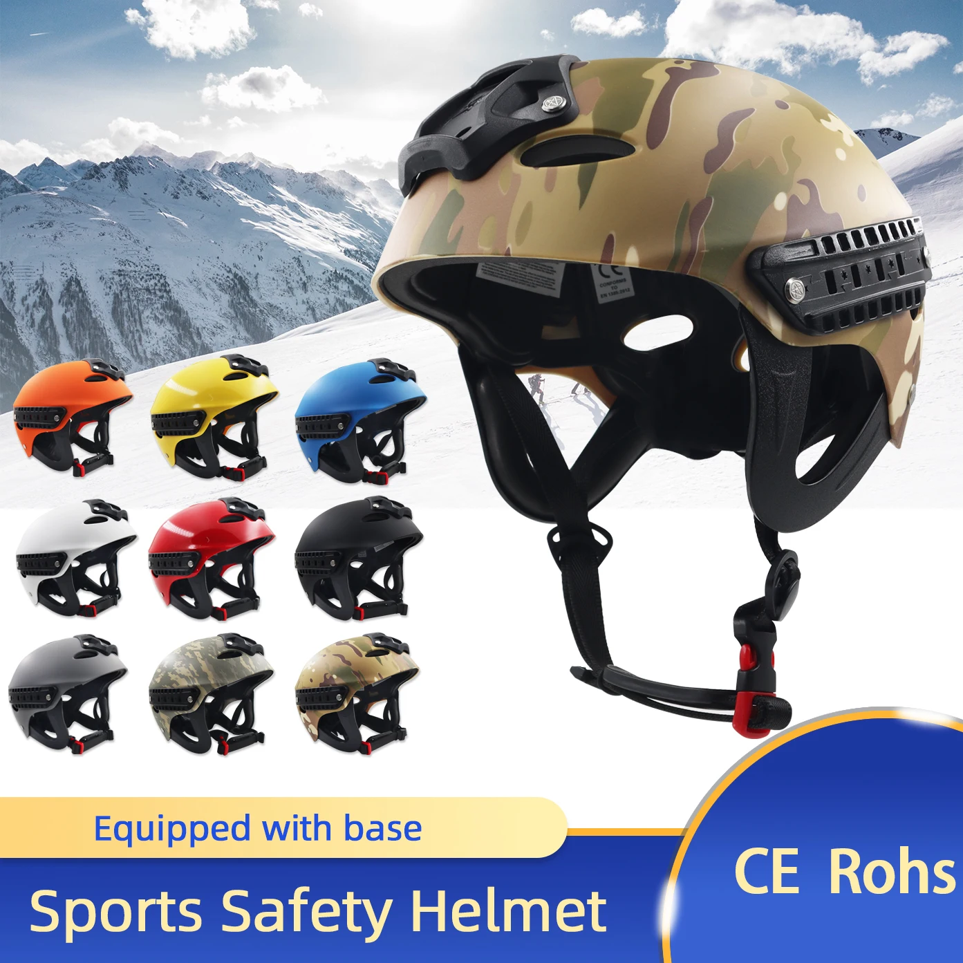

Water SportsSafety Helmet Adjustable for Kayaking Water Skiing Canoeing ABS Outdoor Protect Your Head While