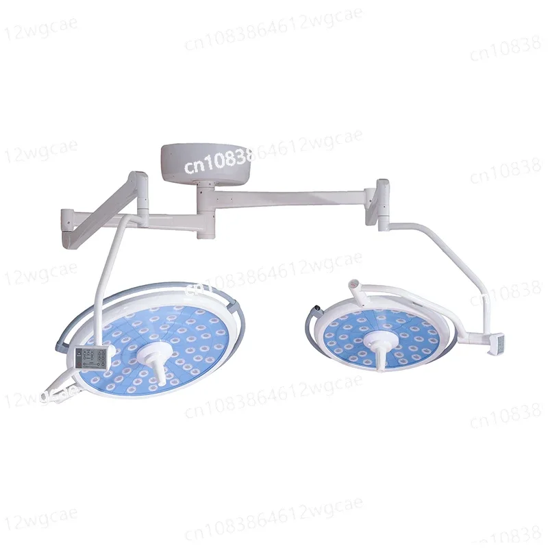 Hospital Surgical Room Double Dome Operation Ceiling Shadowless Lamp Surgery Led Ot Operating Light