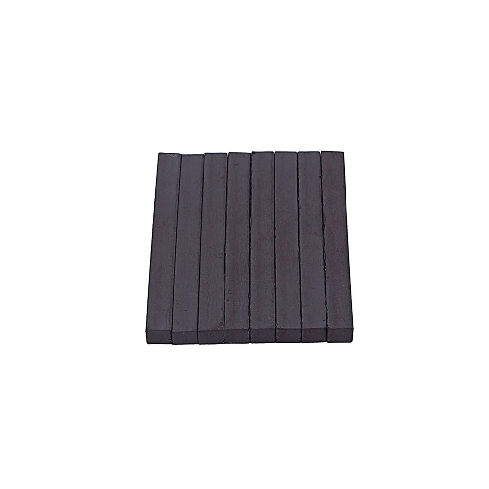 

8Pcs Rubber Coated Alnico Bar Magnet 70x6x5mm Soft Magnetic for Guitar Pickup Warm Sound Professional Grade Pickup Bar Magnet