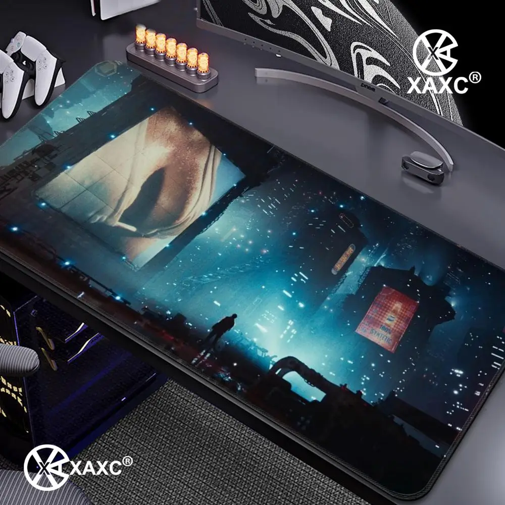 

Future city XAXC Mouse Pad large keyboard mouse desk pad non-slip rubber gaming mouse pad laptop mouse carpet