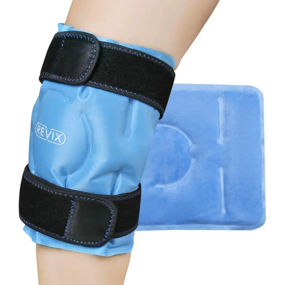 

Knee Pain Relief, Reusable Gel Ice Pack for Injuries, Swelling, Post-Surgery, Arthritis, Meniscus Tear, and ACL Recovery