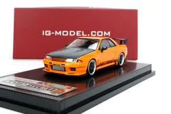 IG ignition model 1:64 Nissan VR32 TOP SECRET GT-R tail version Die-cast alloy car model collection display gifts