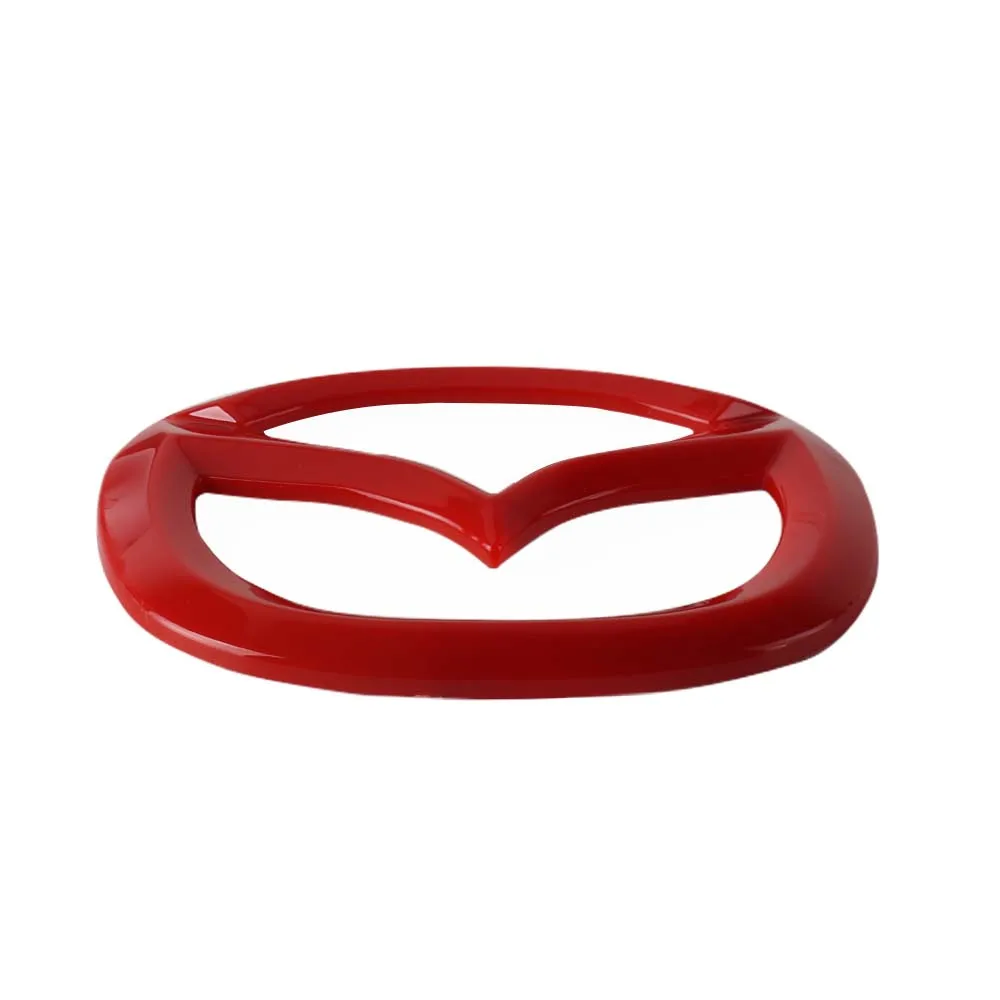 1 Stück Auto-Lenkrad-Emblem-Aufkleber für Mazda 2 3 5 6 Axela Atenza Speed 6 CX-3 CX-4 CX 5 CX-7 CX-8 CX-9 MS Dekoration