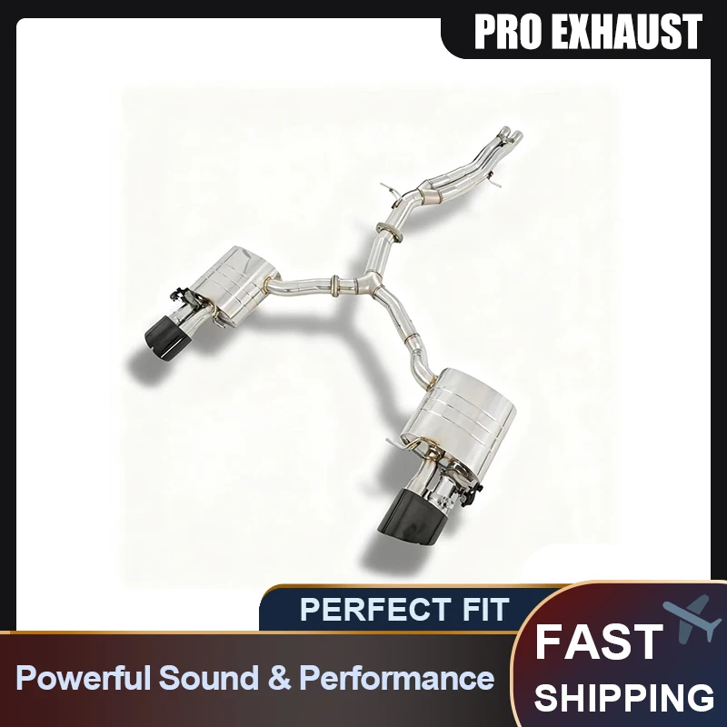 

PRO High Quality SUS304 Valvetronic Exhaust Catback for Audi RS4 RS5 B9 B9.5 2.9T Exhaust Systems with Valve Muffler