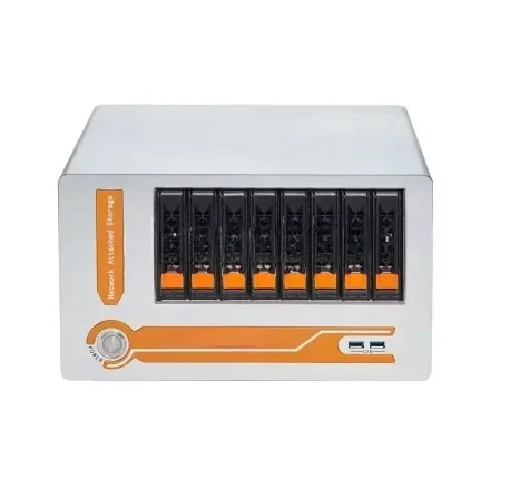 Series 8-bay Mini Server Hot Plug Chassis Network Data Storage Industrial Control Equipment