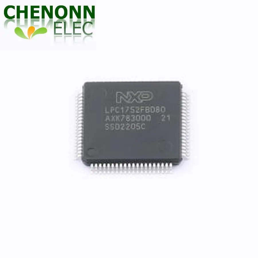 

2 шт./лот LPC1752FBD80,557 (встроенные процессоры и контроллеры)