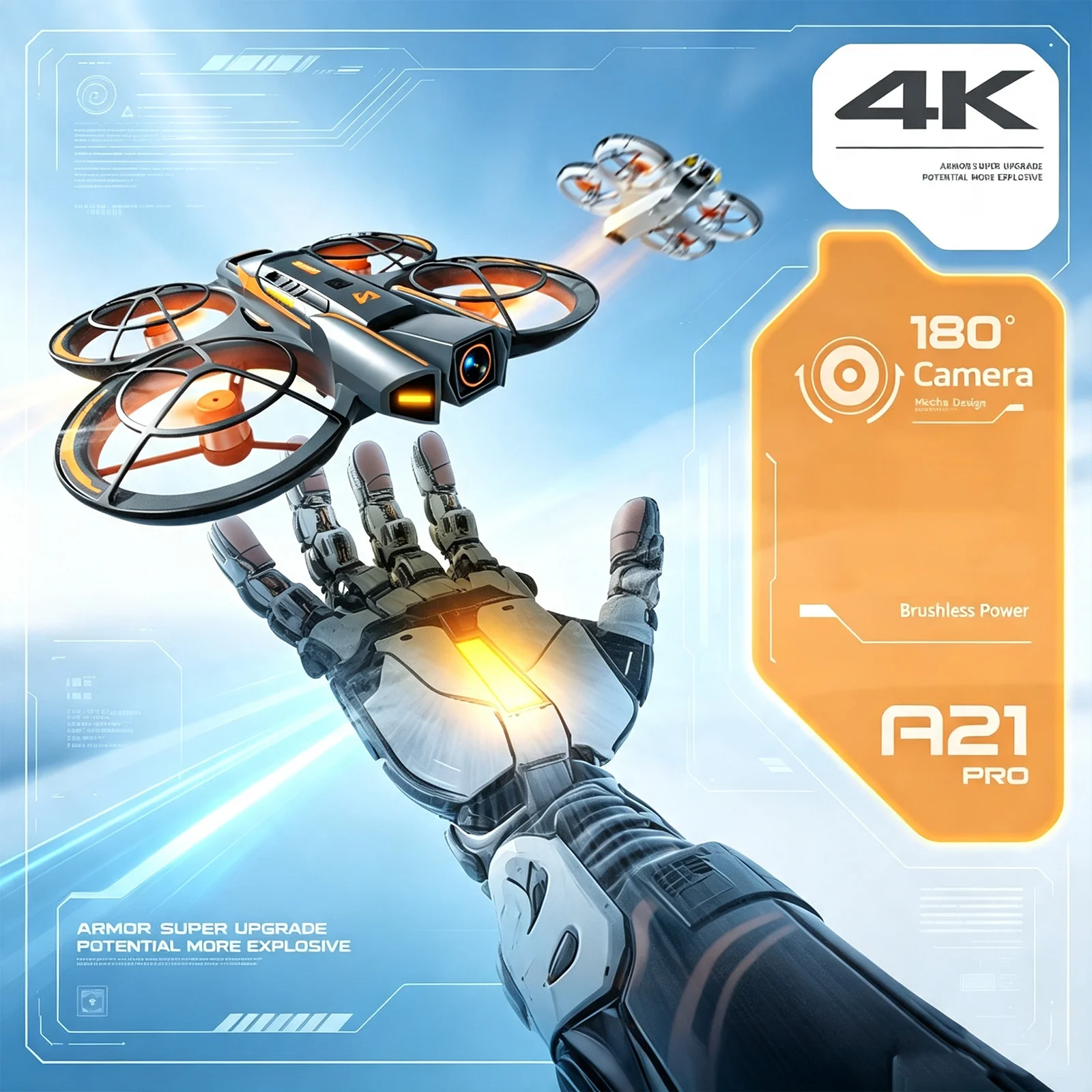 طائرة بدون طيار A21 RC الجديدة - مراجعة Toys For Kids Video وسعره