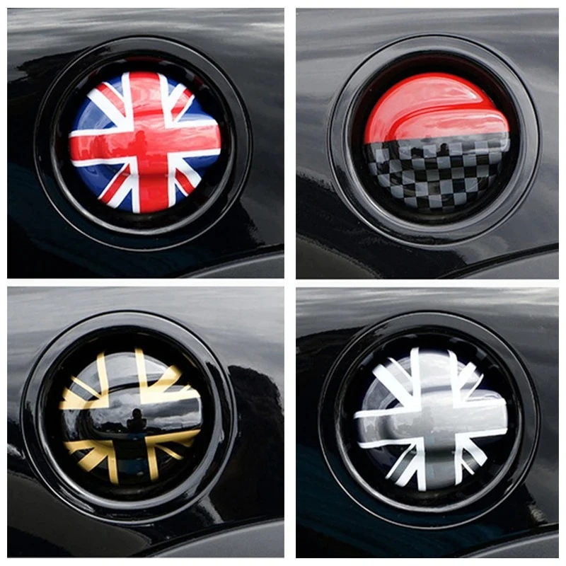 Car Fuel Tank Cover Modified Decorative Shell Sticker Decor For Mini Cooper S One JCW Hatchback Clubman R55 R56 R57 Accessories