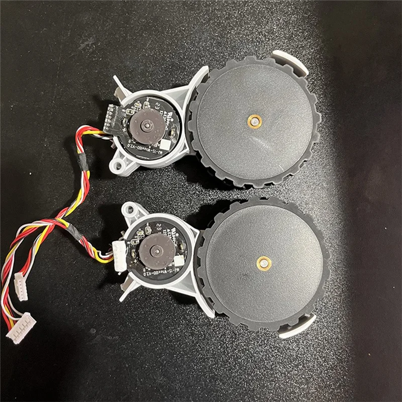 ABUD-untuk Xiaomi Mijia Mi Robot Pel Vakum 2 Pro MJST1S MJSTS1 Roda Pengganti Aksesori Rumah L + R