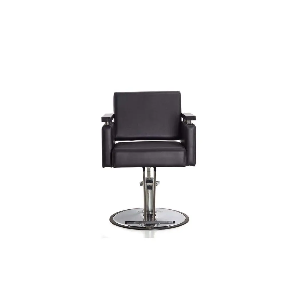 

Прочное гидравлическое кресло парикмахера с черным круглым основанием для салонов красоты