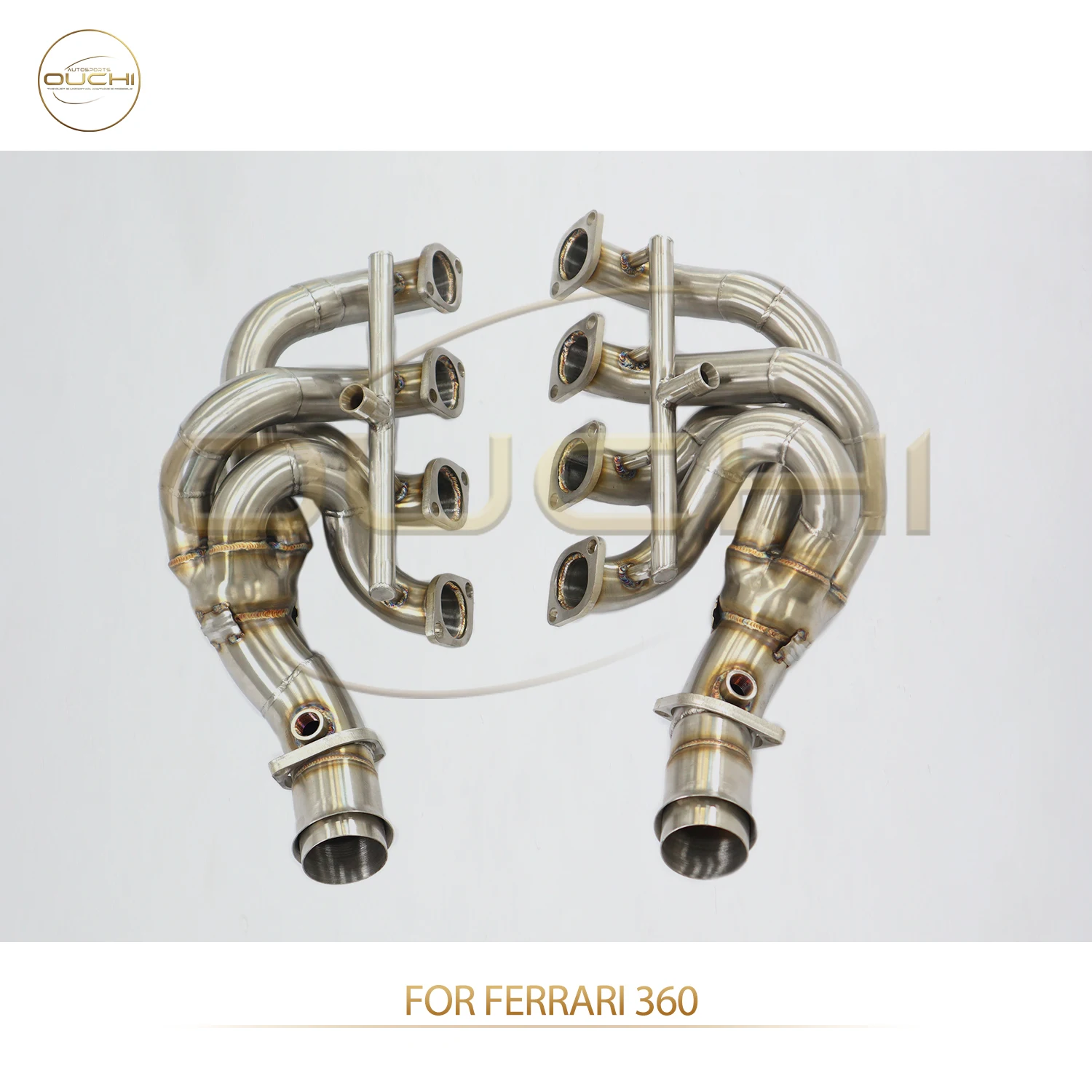 

Изогнутые выхлопные коллекторы из нержавеющей стали OUCHI для Ferrari 360 Modena, высококачественное обновление производительности