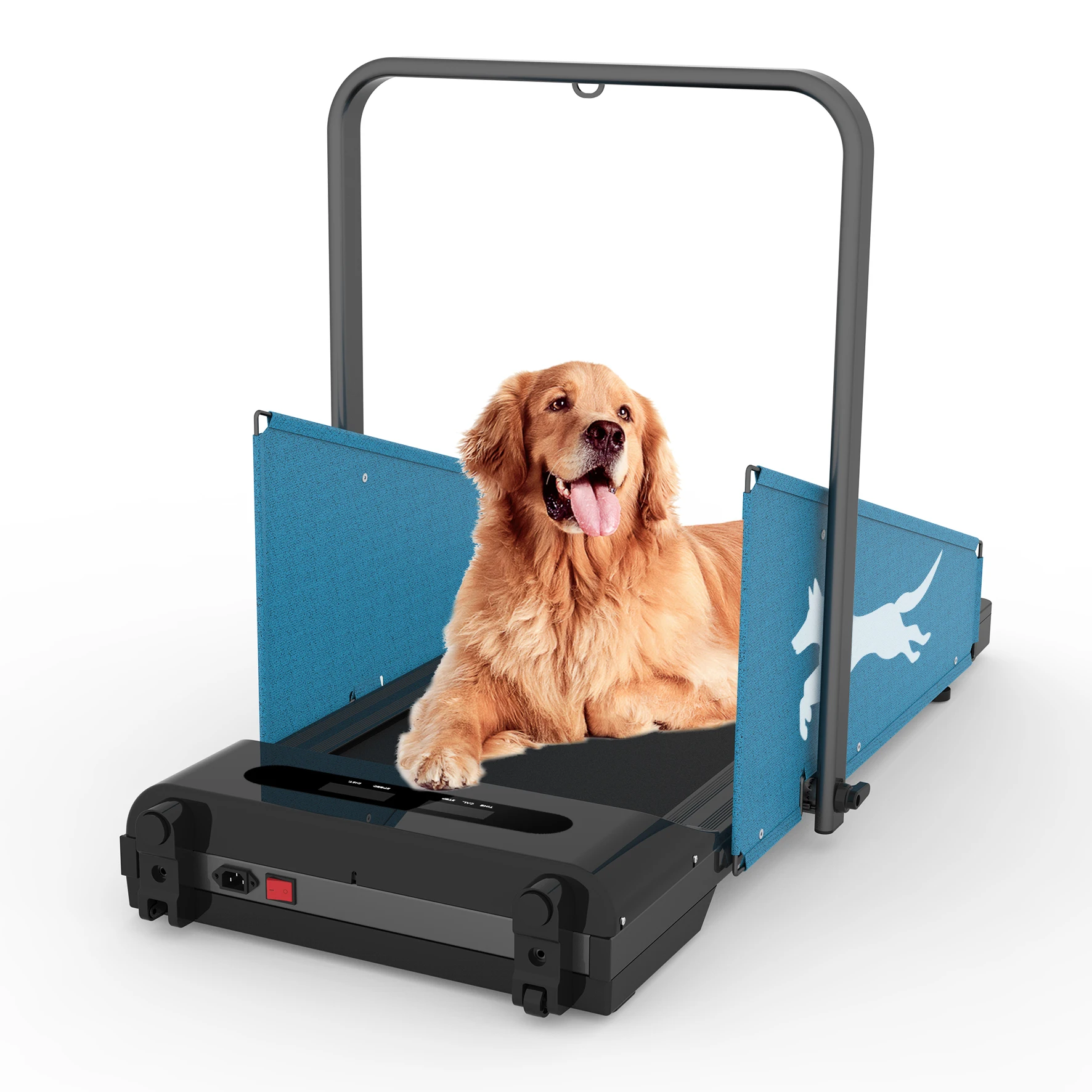 

STLF SHULI Portable Electric Treadmill for Medium Size Dogs New Color LED Screen Folding Design for Home Use on Rainy Days