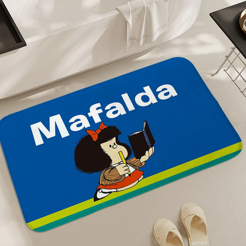 Doormat Entrance Door M-Mafaldas Room Decorating Items Rug for Bedroom Living Room Floor Carpet Anti Slip Washable Kitchen Mat