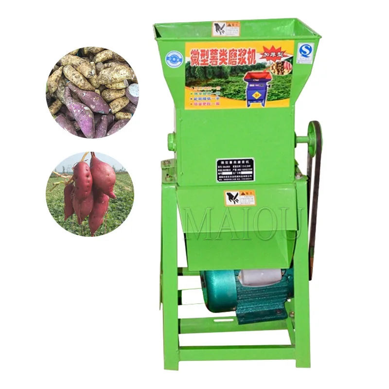 

800kg/H Stainless Steel Commercial Garlic Onion Ginger Cassava Taro Wet Grinder Crusher Starch Refiner Extractor Separator
