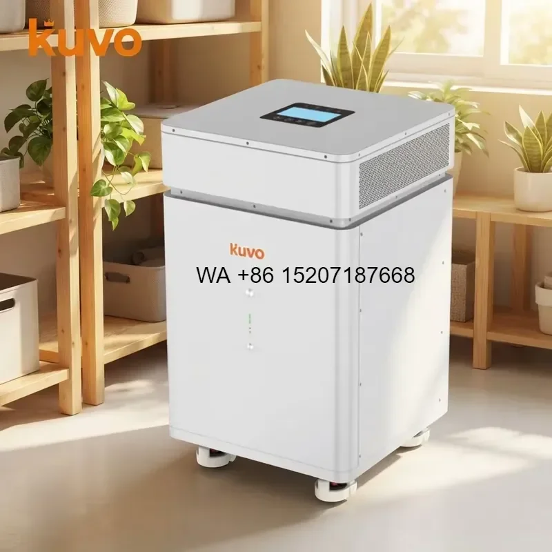 Wmwmnu for KUVO All in One Solar Home Commercial Battery Energy Storage System 6KW 16KWH Lifepo4 Battery Pure Sine Wave