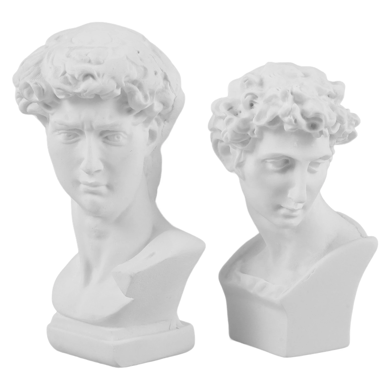 

2 Pcs Nordic Avatar Ornaments Decorative Resin Indoor Exquisite Sculpture