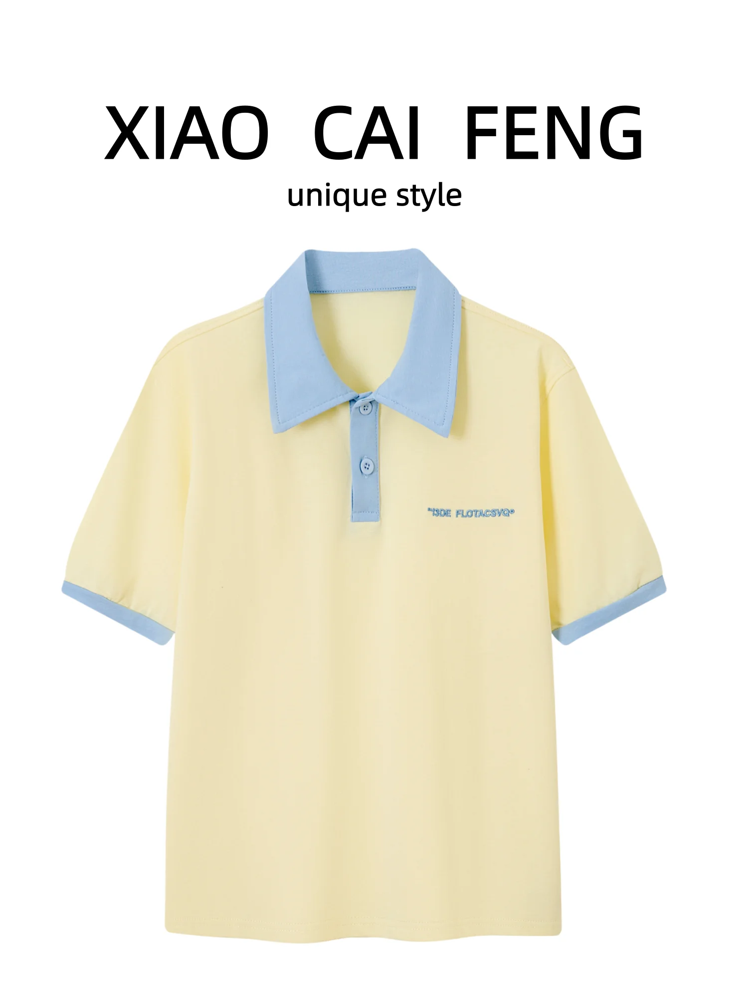 Casual Color Block Letter  Neck Short Sleeve T-Shirt Women Summer Commute Comfortable Loose Fit Top Dream Qing Sha Po