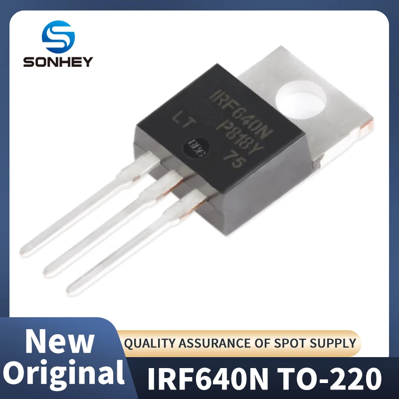 

(50Pcs/Lot) 100%New Imported Original IRF640N IRF640NPBF TO-220 N-Channel MOSFET 200V 18A