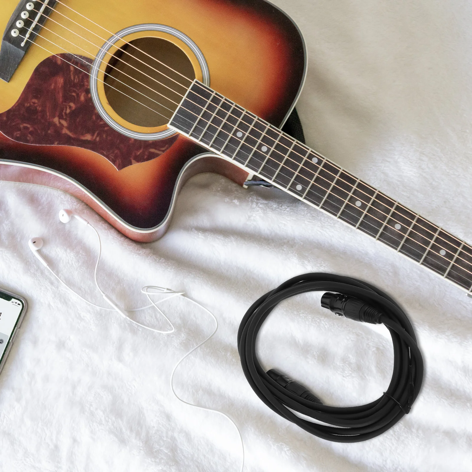 

Xlr Cable Gold-Plated Three-Pin Male to Female Connector for Studio Mixing Mic Wire Stable Audio Transmission Stage Cable