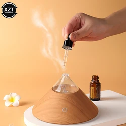 USB Anion Aroma Diffuser For Home Room Car Fragrance Smell Distributor Essential Oil Waterless Wood Base Ultrasonic Diffuser