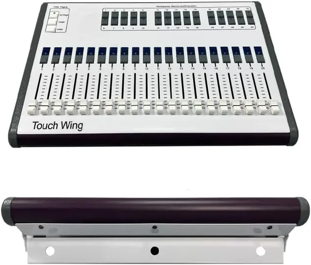 Touch Wing DJ Controller compatible with Titan Console Titan Mobile TT Quarz 192 Tiger Touch Pro Plus for Par Moving Head Light