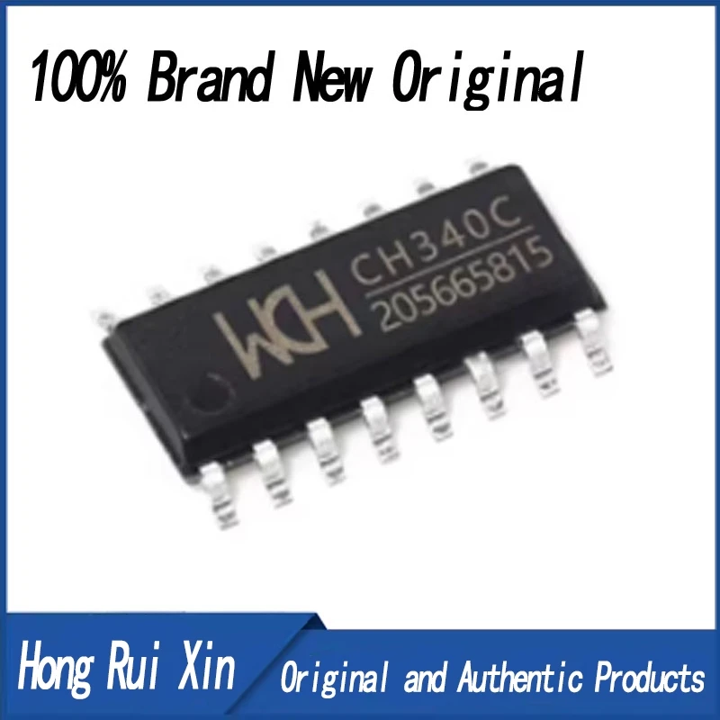 (5-10pcs)100% New CH340C sop-16 ChipsetIn Stock