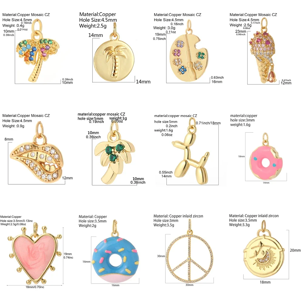 10pcs Lot Wholesale Y2K Cute Heart Star Necklace for Women Golden Collar Diy Pendant Boho Stainless Steel Chain High Quality