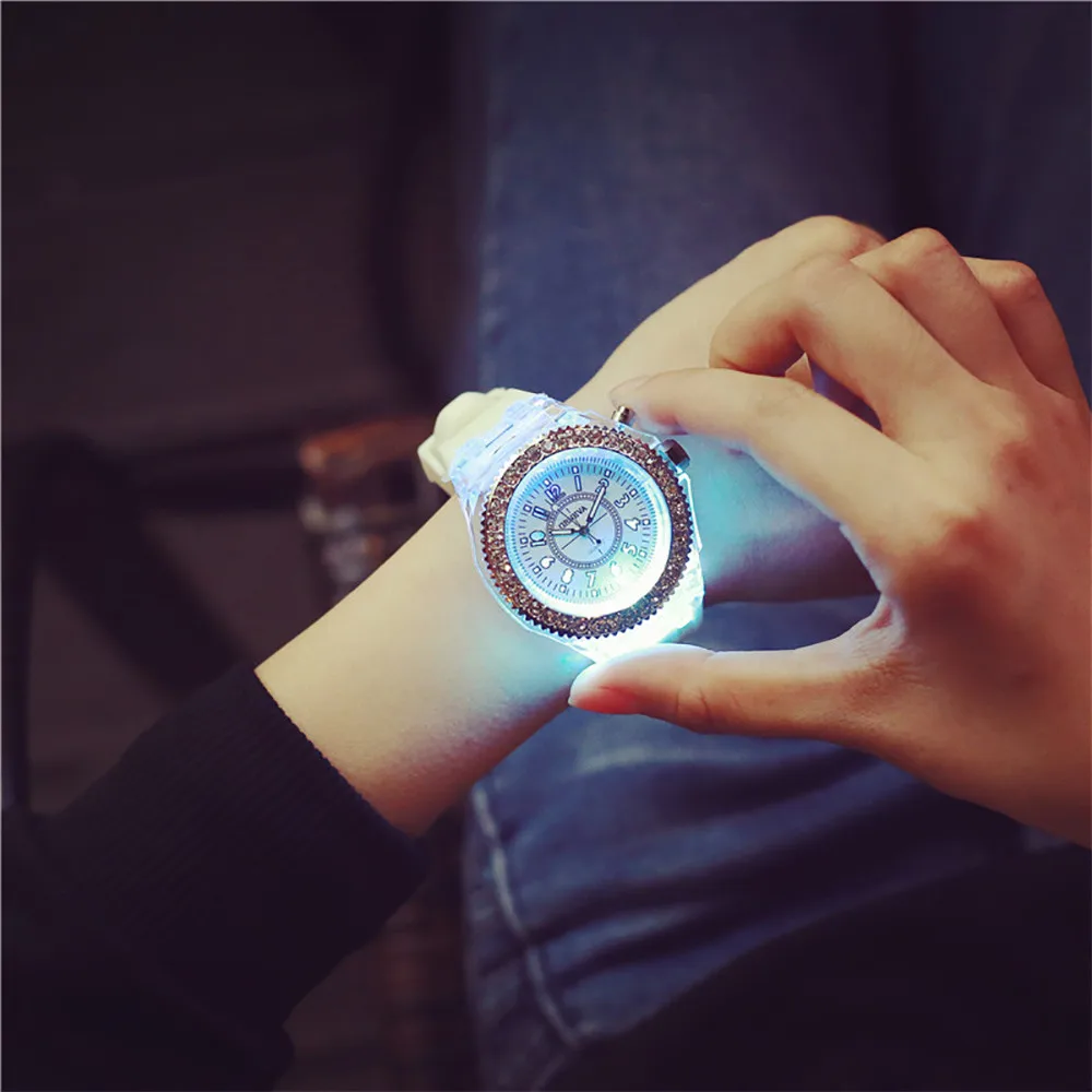 LED Backlight Sport Waterproof Quartz Wrist Watches Wrist watch accessories for women Dial Design reloj para mujer reloj