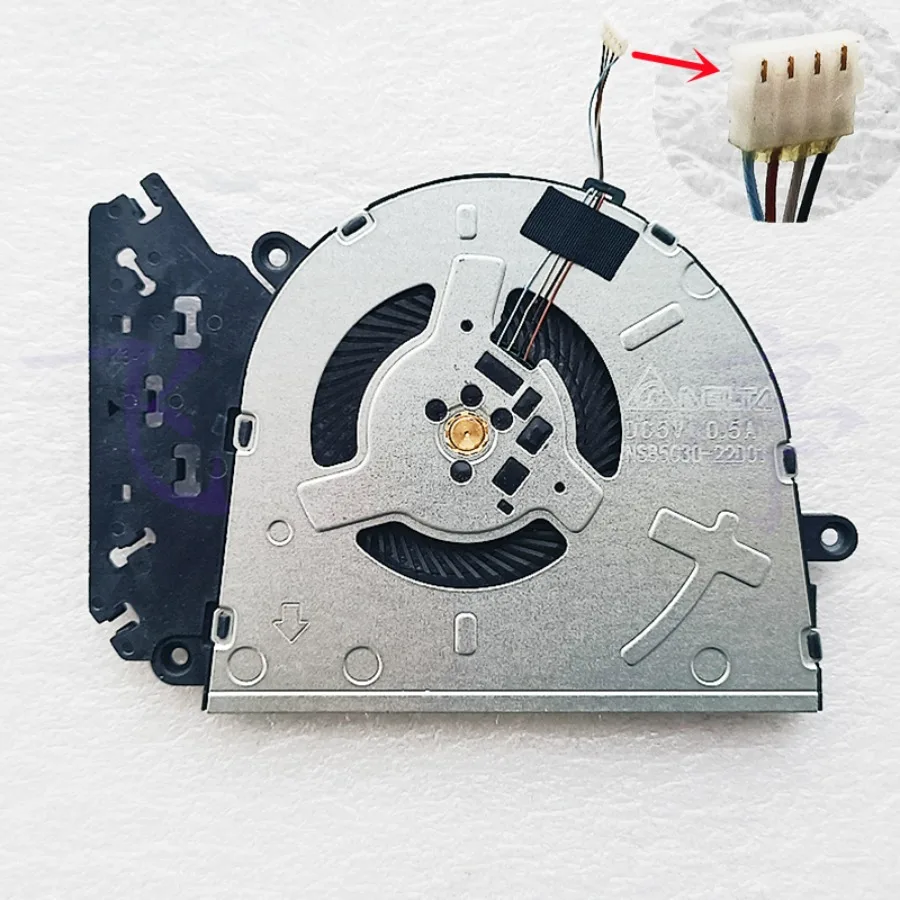 AA + CPU cooling fan for new HP 15-FC 15-FD TPN-Q287 OPD N38473-001