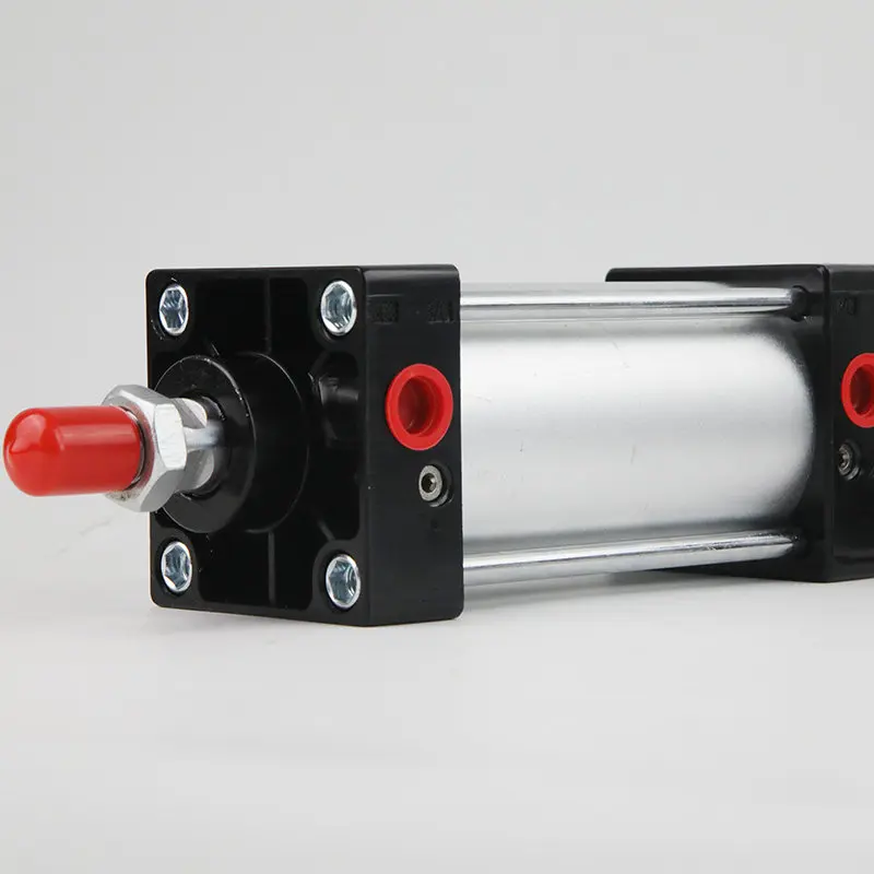 High Quality SC32/40/50/63 Standard Cylinder Pneumatic Double Acting Cylinder with Magnetic Sensor