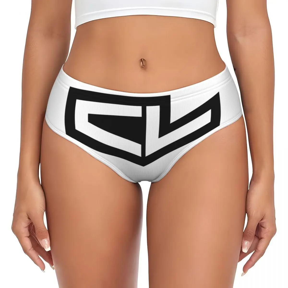 Custom Charles Leclerc CL Brief Panties Womens Breathable Stretch Sport Car Racing Underwear