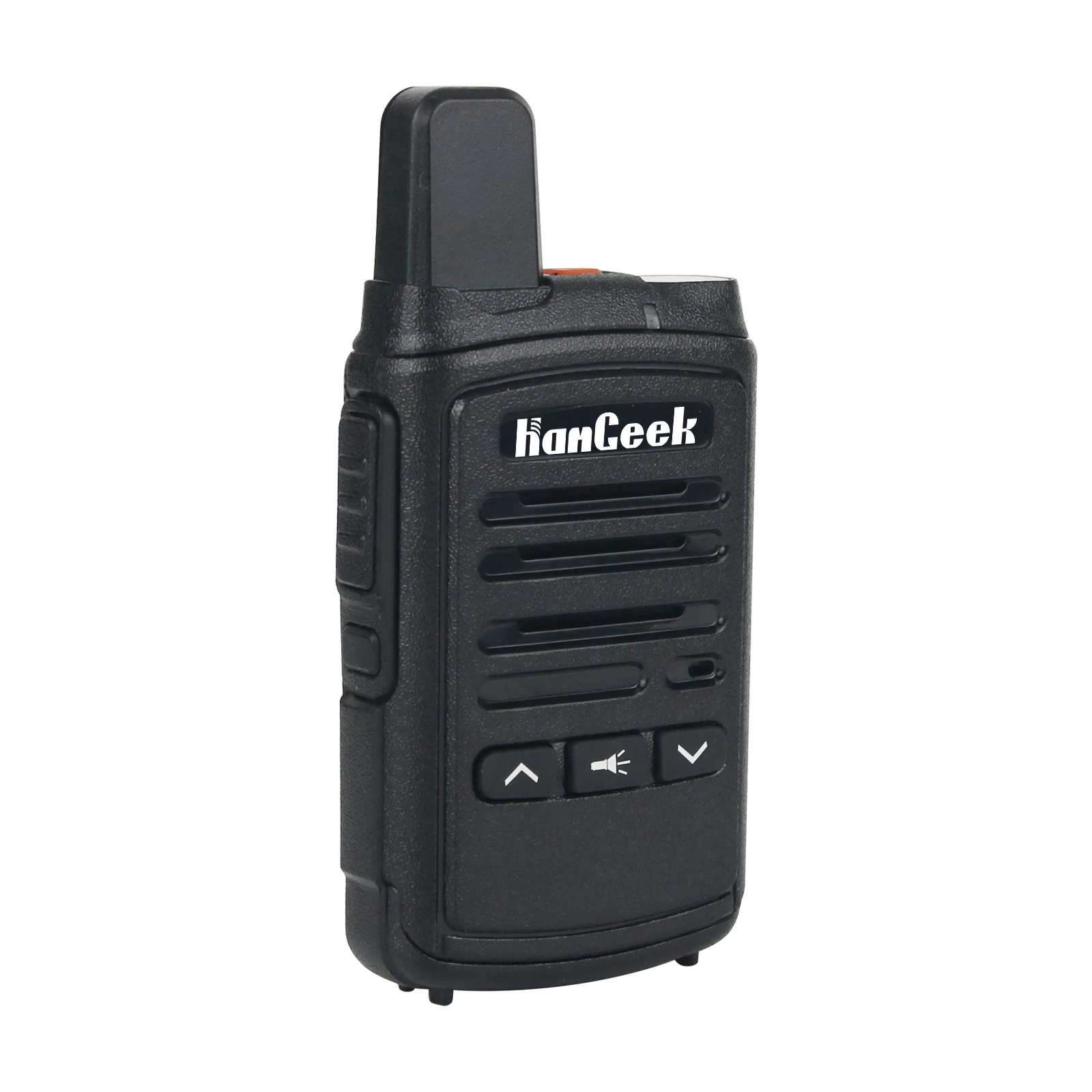 Imagem -04 - Hamgeek Mini Walkie Talkie Radio Transceptor Vhf e Uhf 8w 23km 16 Canais Vhf Uhf Mini-3358w Pcs